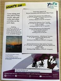 SCHOOL HOLIDAY SUMMER ACTIVITIES - CLIFFE WOODS RECREATION GROUND